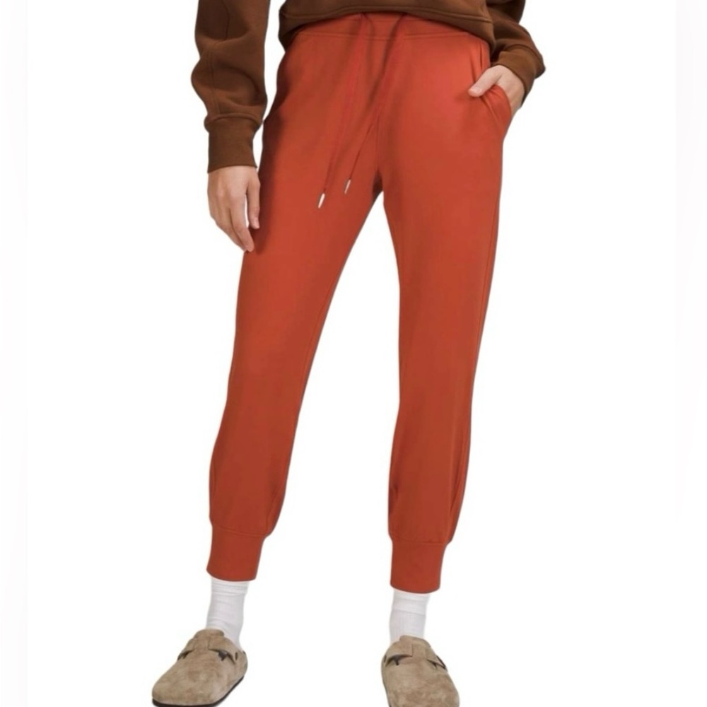 Lululemon Ready to Rulu High-Rise Jogger 7/8 Length Red Rock Size 4